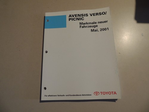 Toyota avensis verso - toyota, picnic
