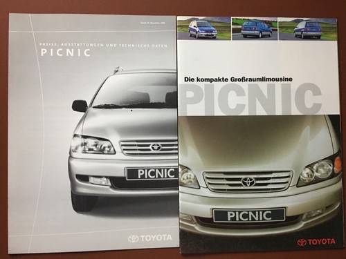 Toyota picnic depliant 1997 - toyota, 11/1997