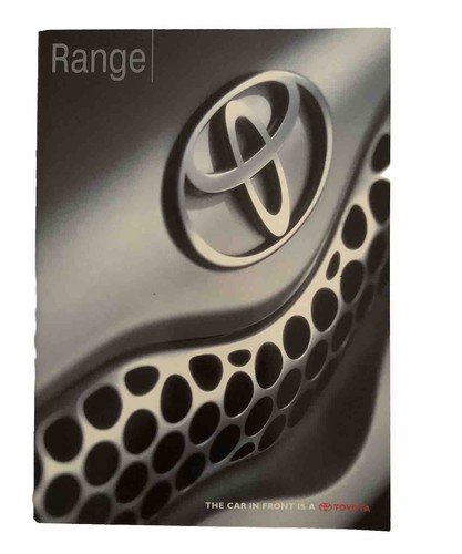 Toyota brochure auto - brochure, 1998