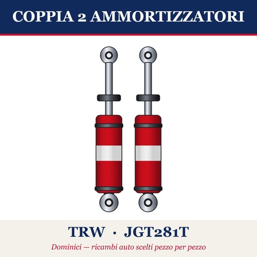 Coppia ammortizzatori trw - coppia,